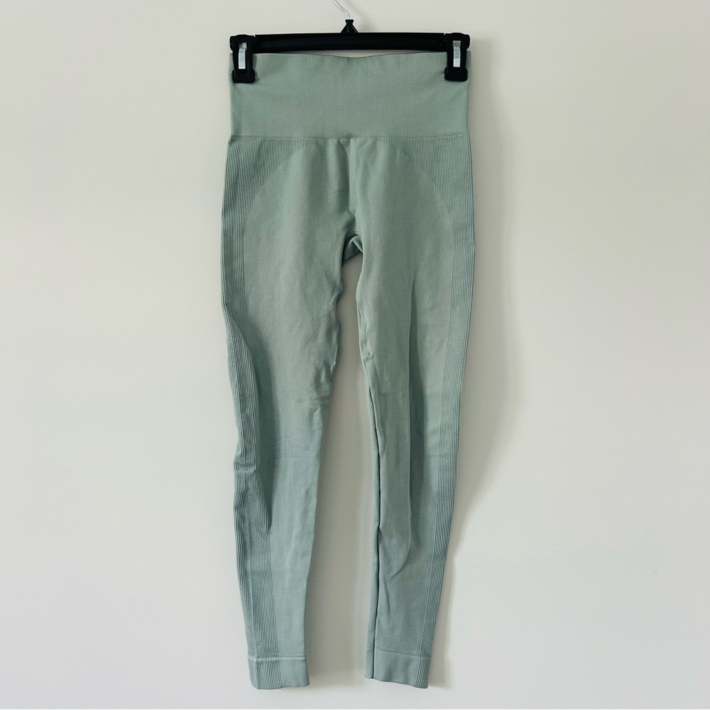 SET Active Sculptflex Seamless High Rise 7/8 Leggings Matcha Sage Green S